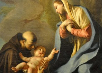 Sant' Antonio e la Vergine