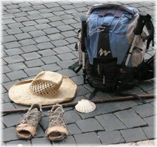 attrezzatura pellegrinaggio