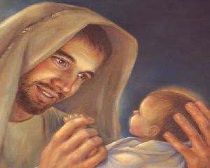 San Giuseppe e Gesù bambino