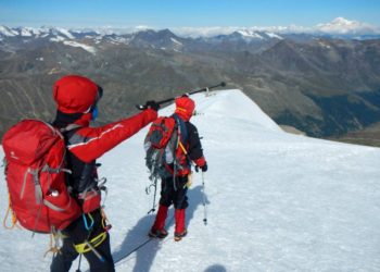 in montagna orizzonte
