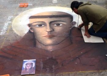 Murales san Francesco