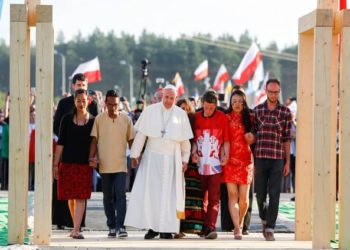 Papa e giovani GMG 2016