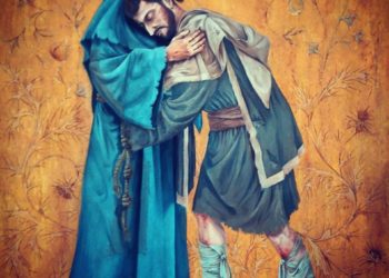 francesco e il lebbroso