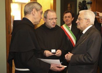 mattarella e frati
