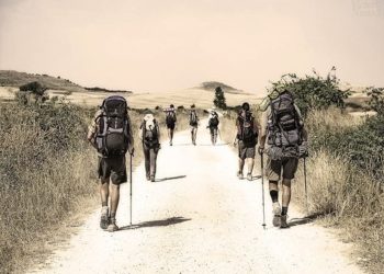 pellegrini in cammino