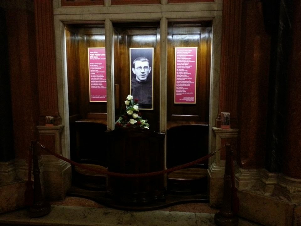 Confessionale di p. Placido Cortese