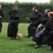 frati che giocano a calcio
