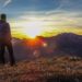 tramonto di fuoco