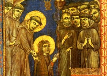 Tavola di santa Chiara - terzo riquadro