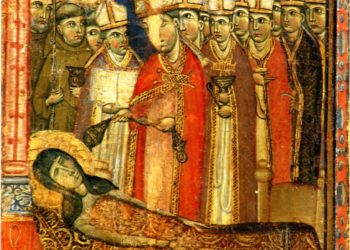 Tavola di santa Chiara - scena 8