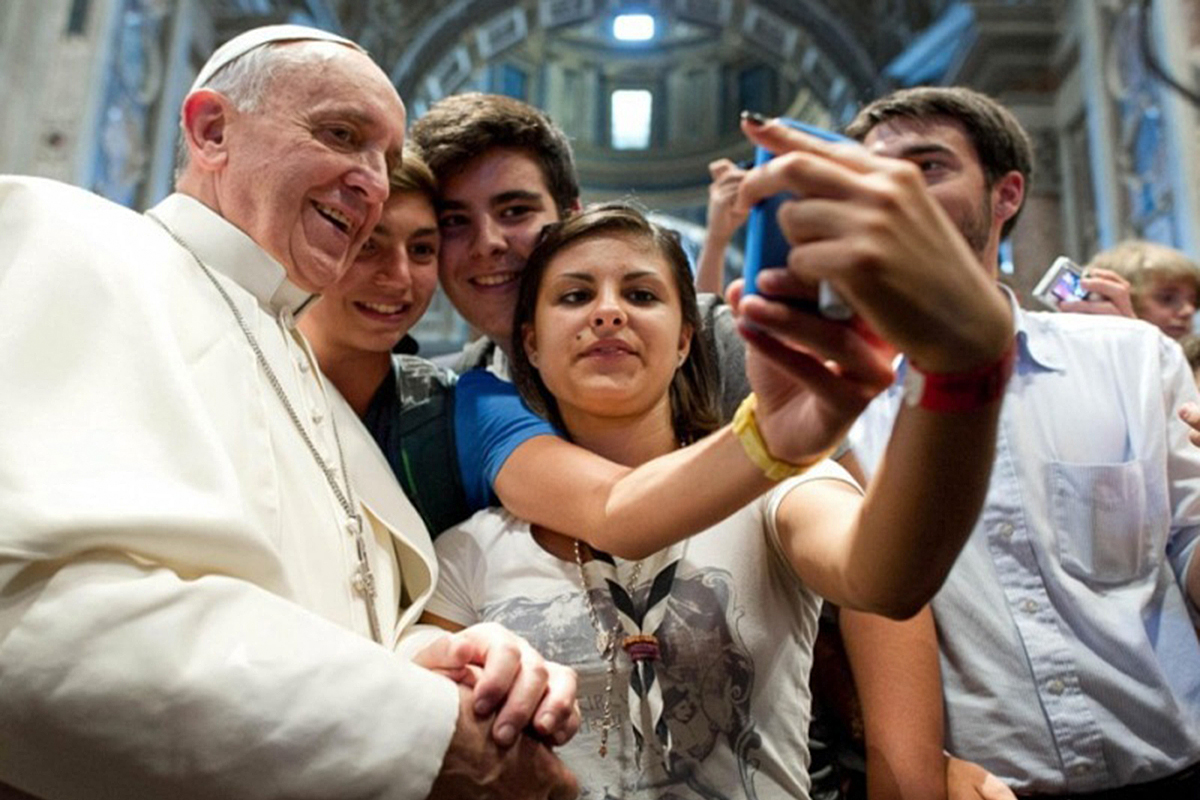 papa Francesco e i giovani