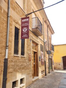 ingresso albergue astorga cammino santiago